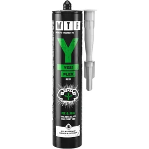 Y Yes Flex liima- ja tiivistysmassa vaaleanharmaa 310ml Lähetetään Heti