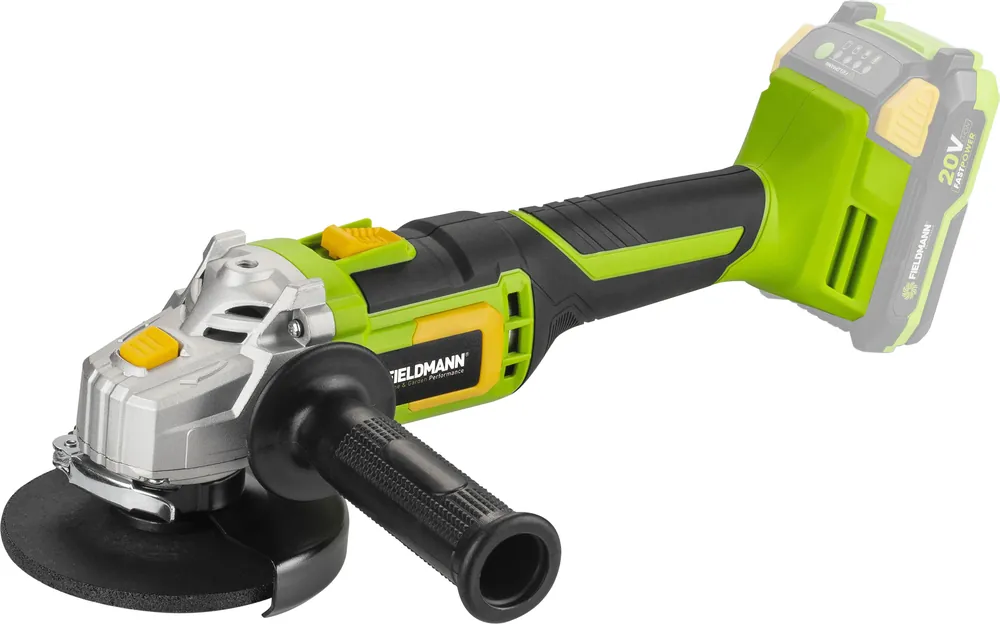 Älä Missaa Akku kulmahiomakone - FIELDMANN - 20V - 115 mm - Akun ja laturin mukana ei ole