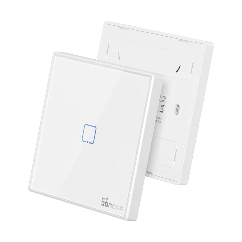 Bestseller Sonoff langaton 433MHz älykäs seinäkytkin T2EU1C-RF (1-kanavainen), 6920075776256
