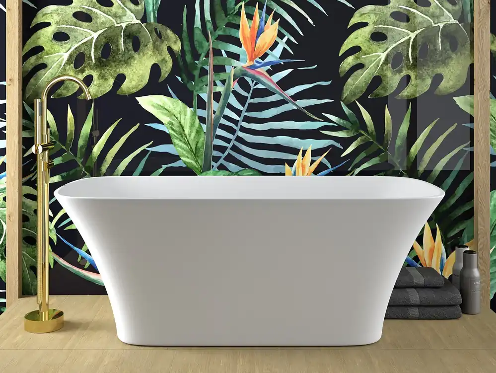 Heti Saatavilla Bath Besco Assos S-Line 160, napsauta ja napsauta Chrome