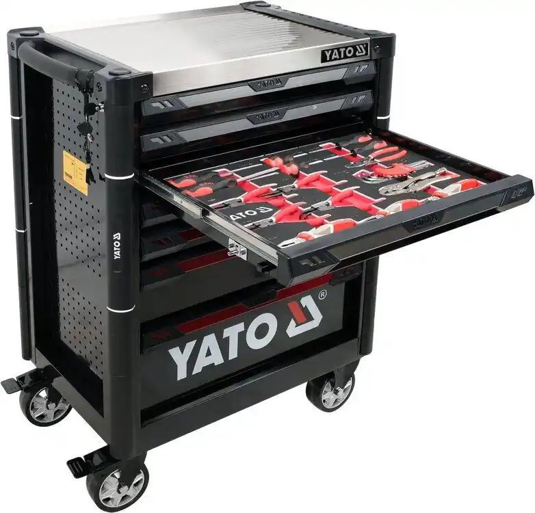Paras Hinta Kaappi työkaluilla 157 kpl 7 laatikkoa Yato (YT-55308)