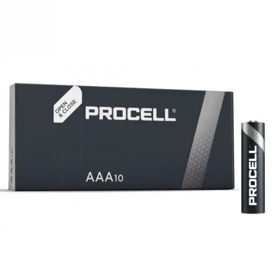 Loppuunmyynti Paristo Duracell 1,5V AAA 10kpl Procell, PAKK