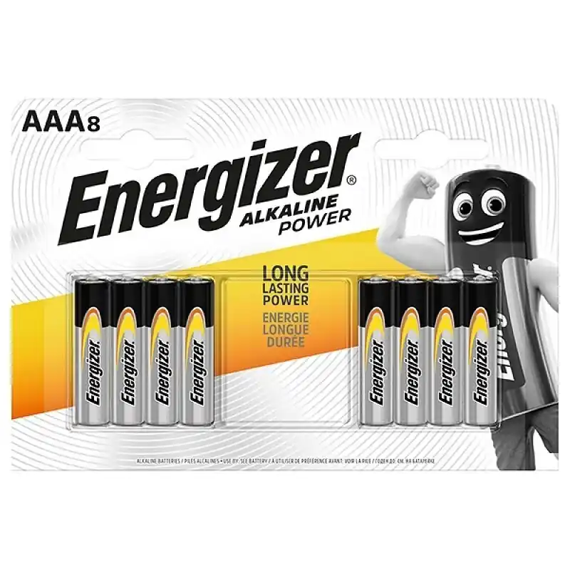 Bestseller Energizer alkaliparistot AAA Alkaline Power (8 kpl)