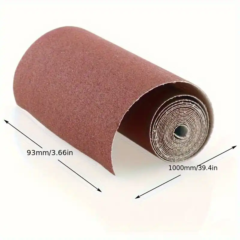 1 Metri Hiomatarra Rulla 60-3000 Karkea 93MM Leveä Hiomapaperi Puulle Metallille Autolle Erikoistarjous