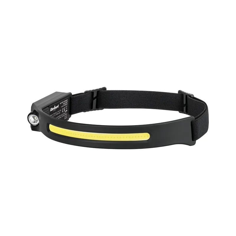 Kausialennus Ladattava etuvalo (5W COB + 3W LED) - nauha