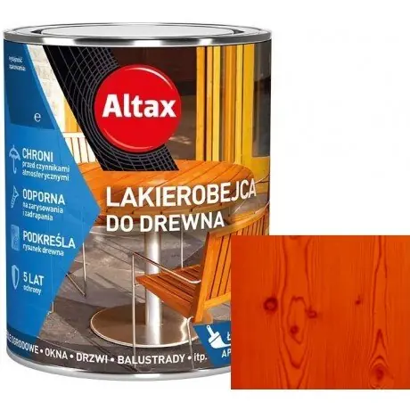 Lähetetään Heti Maali Altax Lakobeitz mahonkipuulle satiinikiilto 0,25 l