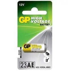 alkaliparistot, 23af, v23ga, mn21, 12v, gp, läpipainopakkaus, 1 pakkaus, 1 pakkaus Tilaa Nyt