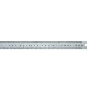 Viivain 200x13x0,3mm ruostumaton kapea tyyppi 497 Tilaa Nyt