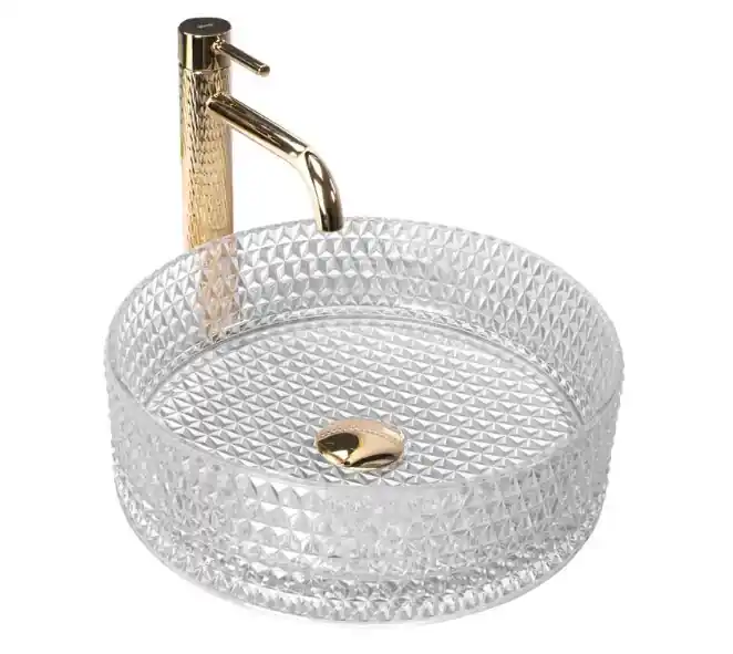 Tason päälle asennettava pesuallas REA CRISTAL 35 35,5x33,5x11,5 Osta Tänään
