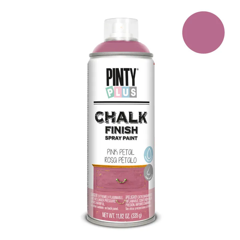 Vain Tänään Spray maali PintyPlus Chalk, vaaleanpunainen, 400ml
