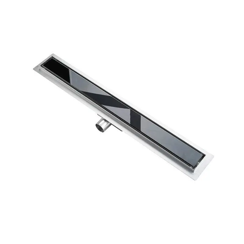 Superhinta Kouru SLEEK 500 mm, lasiritilä, musta
