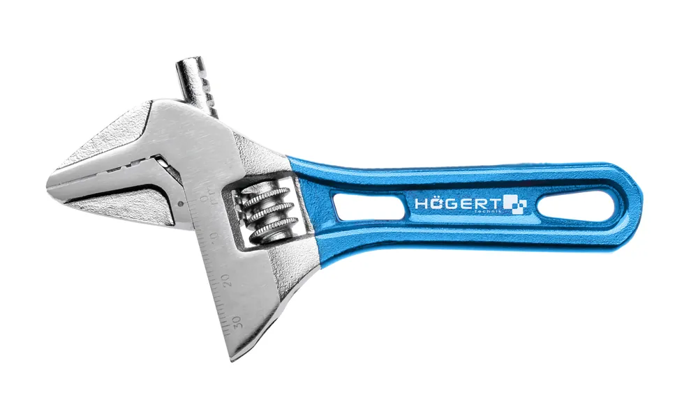 Säädettävä jakoavain Hogert CrV HT1P562, 140 mm Sertifioitu