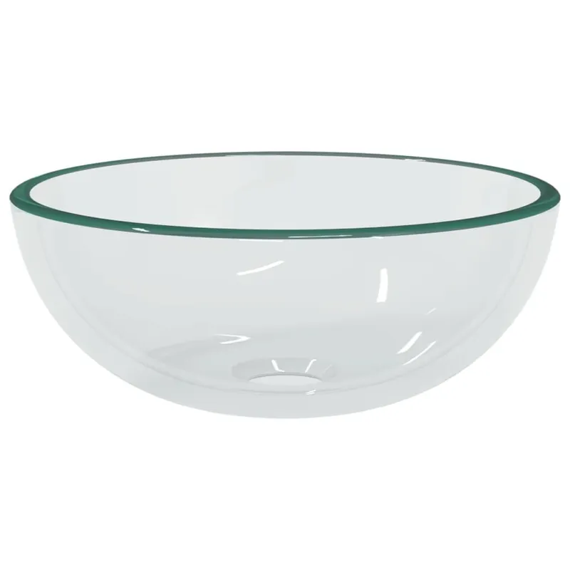 vidaXL Pesuallas karkaistu lasi 30x12 cm läpikuultava Rajoitettu Tarjous