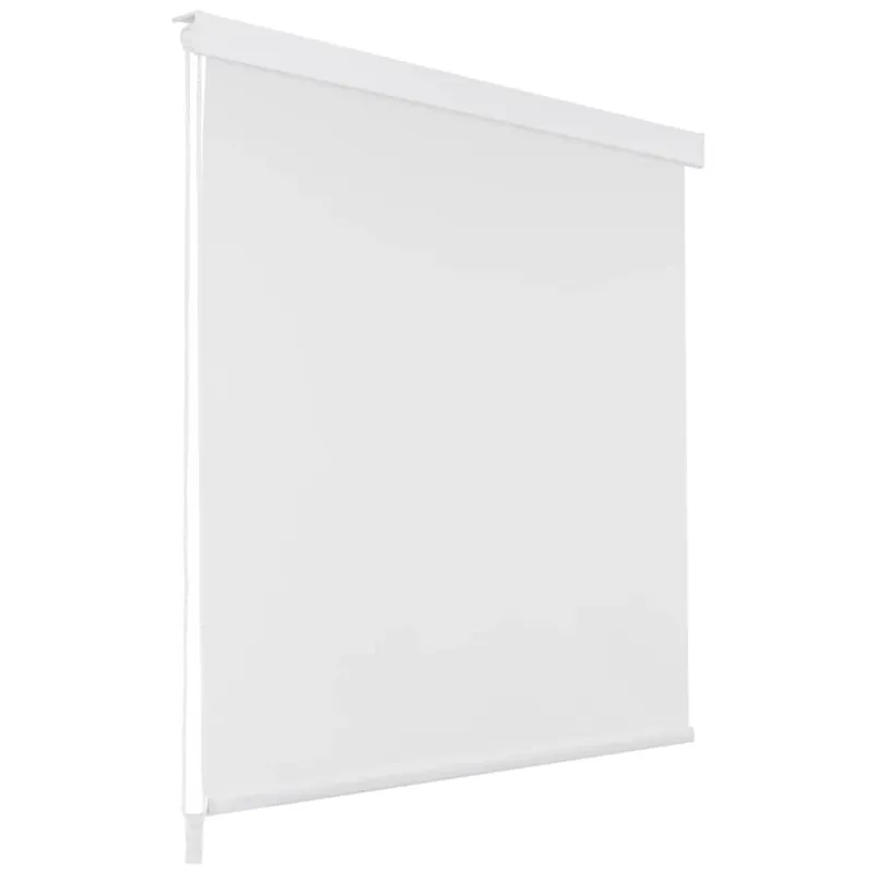 vidaXL Suihkun rullaverho 80x240 cm valkoinen Eniten Myyty