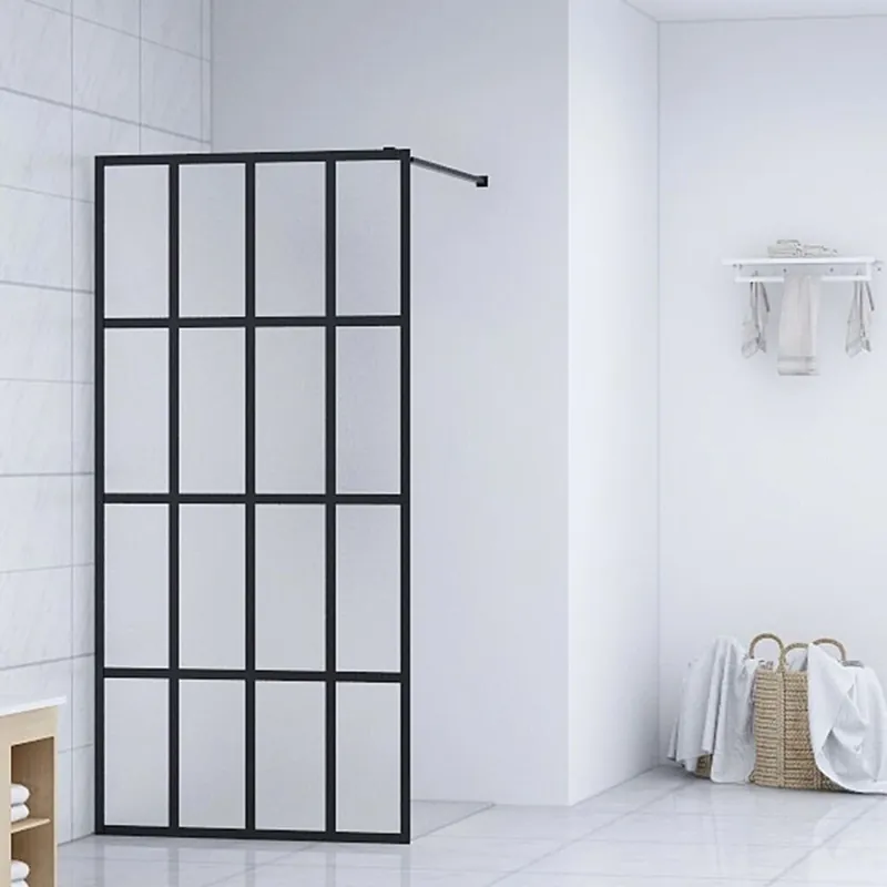 Alennettu Hinta vidaXL Walk-in Suihkun seinäke karkaistu huurrelasi 100x195 cm