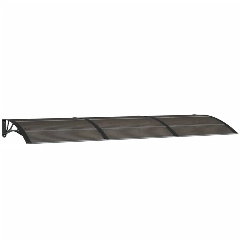 vidaXL Ovikatos musta 300x100 cm polykarbonaatti Osta Nyt