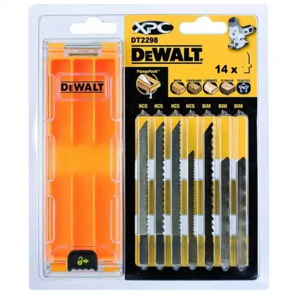 Paras Hinta Sahanterä Dewalt XPC - DT2298, 14 kpl