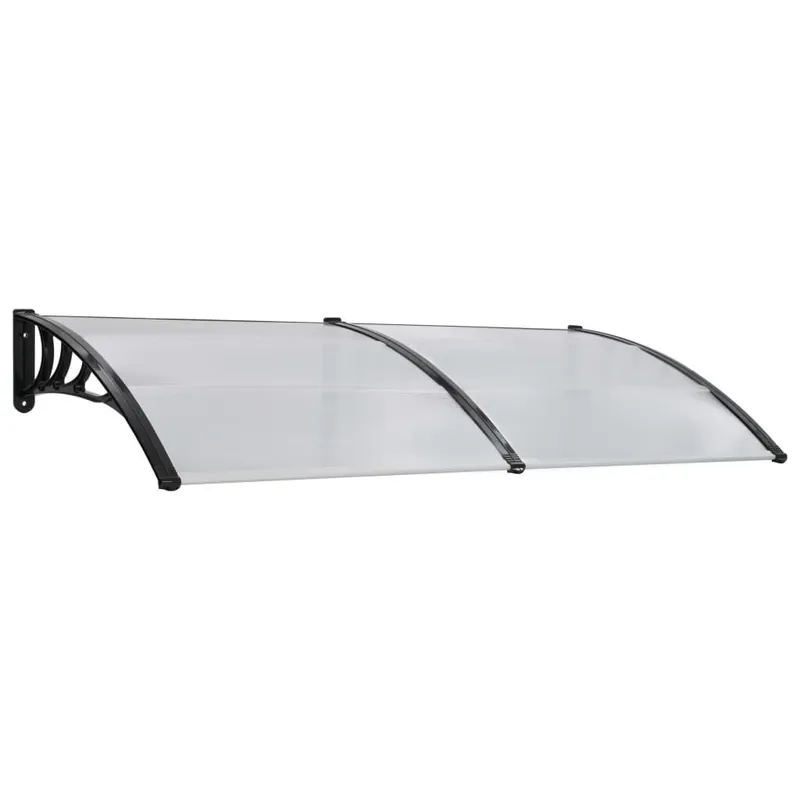 vidaXL Ovikatos musta 200x100 cm PC Loppuunmyynti