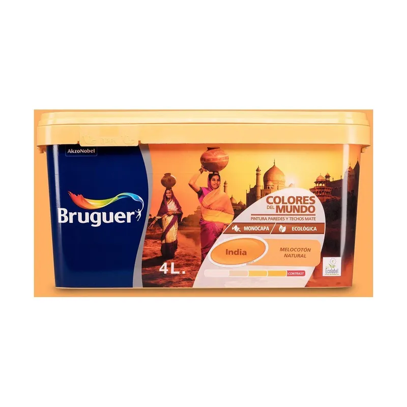 Viikonlopputarjous Maali Bruguer India 4 l, oranssi