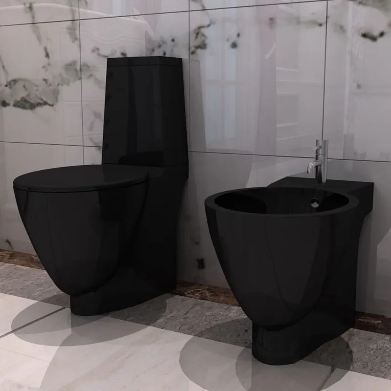 WC-istuin ja Bidee -sarja, musta Suosittu