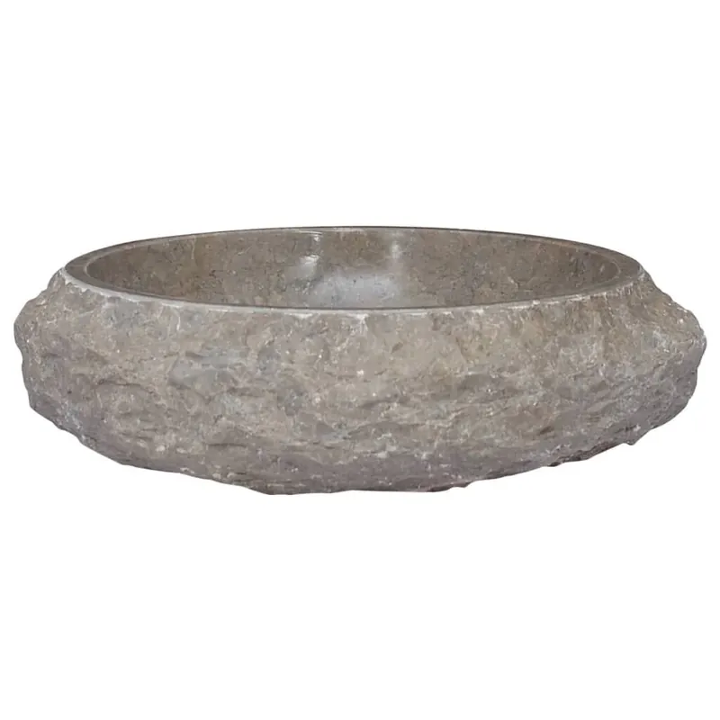 Korkea Laatu Pesuallas harmaa Ø40x12 cm marmori