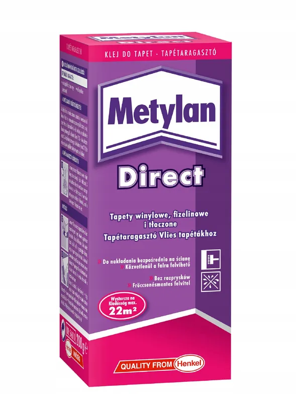 Vinyylitapettiliisteri fleeceen Metylan Direct 200g Alennus