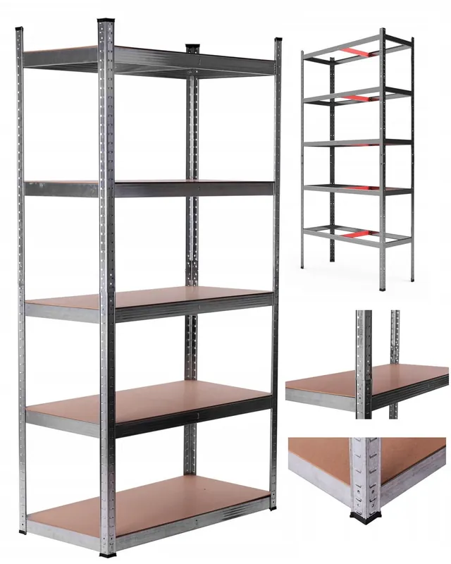 Pakollinen (Must-Have) Autotallin metallinen korjaamohylly 5P 180x80x30 cm