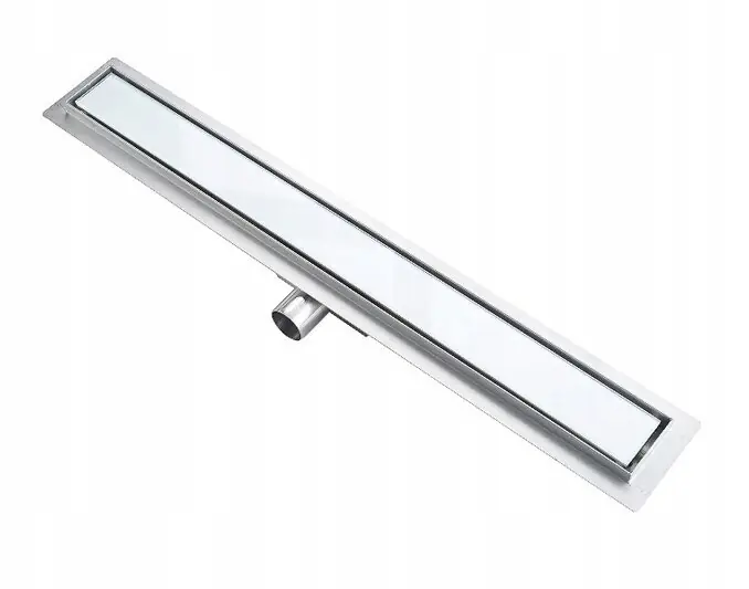 SLIM DRAINAGE WHITE GLASS 80 cm Tilaa Nyt