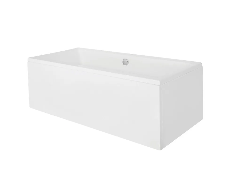 Kylpyamme Besco Quadro listalla, 155x70 cm Halpa Hinta