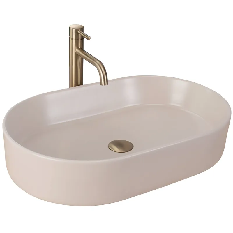 Edullinen Tason päälle asennettava pesuallas REA NADIA 60 61x38,5x12