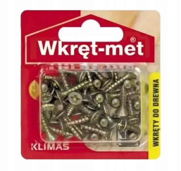 Karkaistu puuruuvi 3x16mm Pz, 60 kpl. Paras Hinta