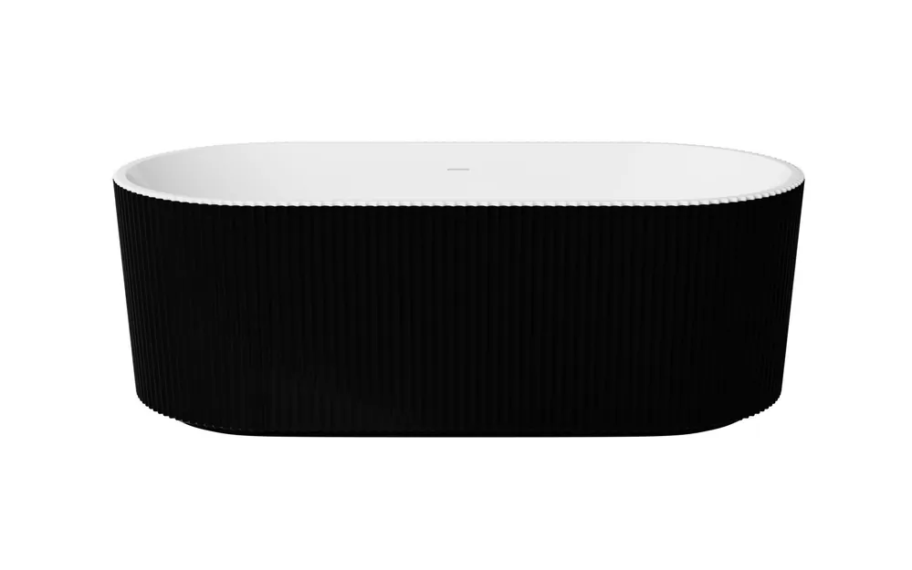 Kylpyamme Besco Giuliana B&W, 170x80 cm Edullinen