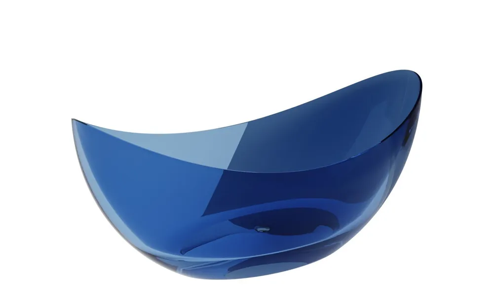 Merkkituote Kylpyamme Besco Axya Blue Wave, 180x80 cm