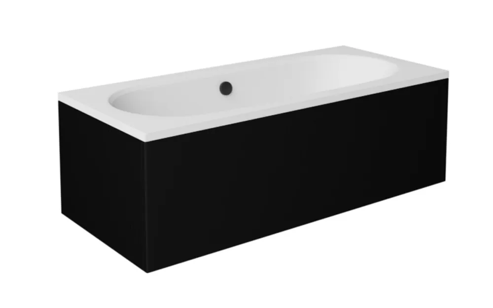 Kylpyamme Besco Vitae reunuksella, 150x75 cm Alennus