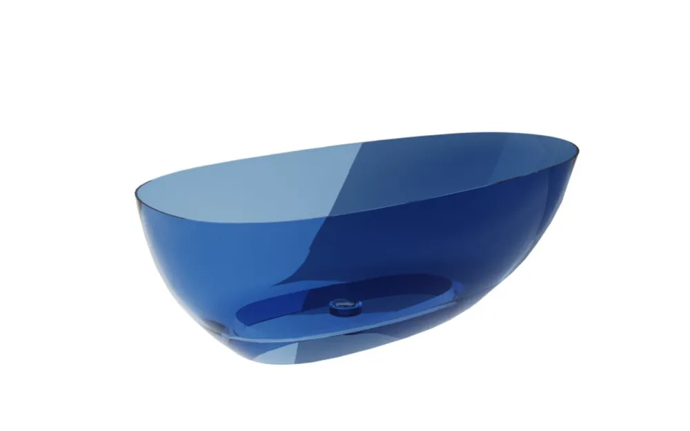 Kuuma Tarjous Kylpyamme Besco Xara Blue Wave, 160x75 cm