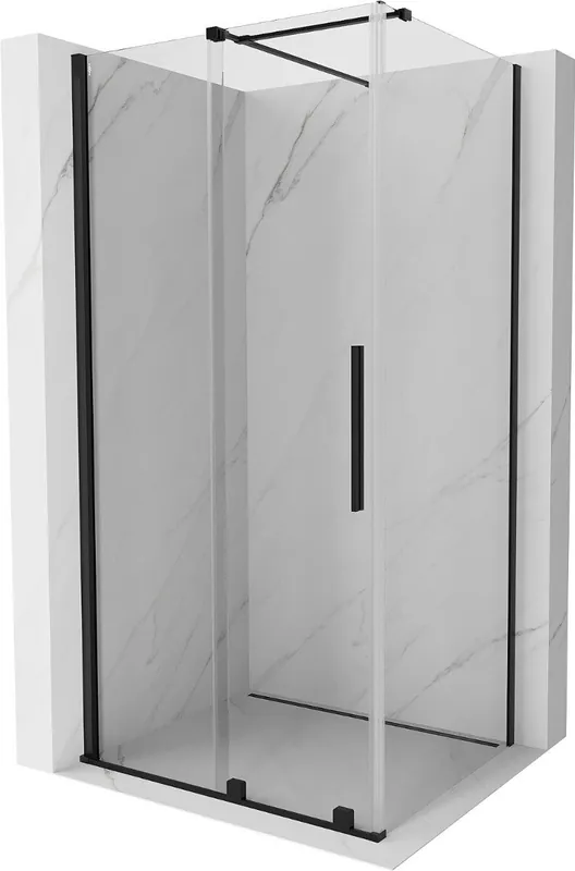 Ilmainen Palautus Suihkukaappi Mexen Velar Black, 100x120 cm