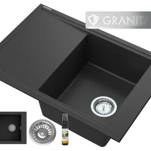 Alennus Graniittitiskiallas viemärillä, Granitan Lepe, musta