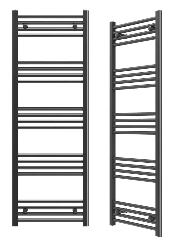 Kylpyhuonepatteri Granitan Breno 50 x 140 cm musta Sertifioitu
