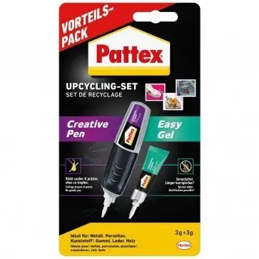 Heti Saatavilla Liima Pattex Upcycling-setti liima, 3 g + liimakynä Creative Pen, 3 g