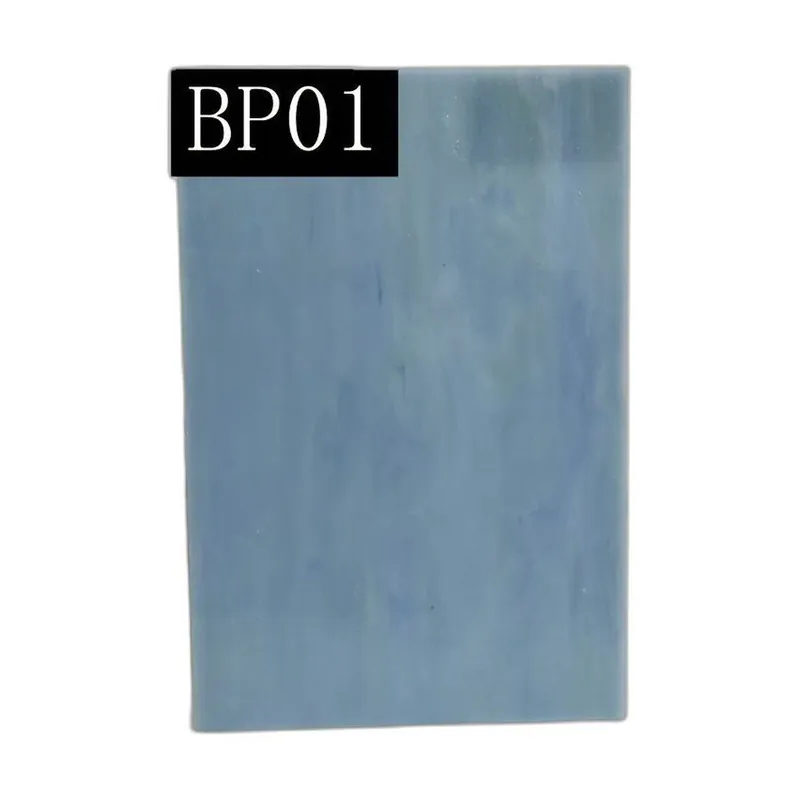 1 kpl 10x10cm Läpinäkyvä Kirkonvärinen Lasi Mosaiikki Materiaali DIY, RP06 Suoraan Valmistajalta