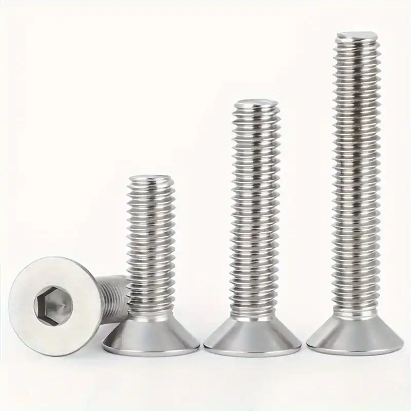 100kpl 304 Ruostumaton Teräs Upotettu Kuusiokantaruuvit M2 Metallikiinnityspultti, M2*20 (100 vnt.) Tehdashinta