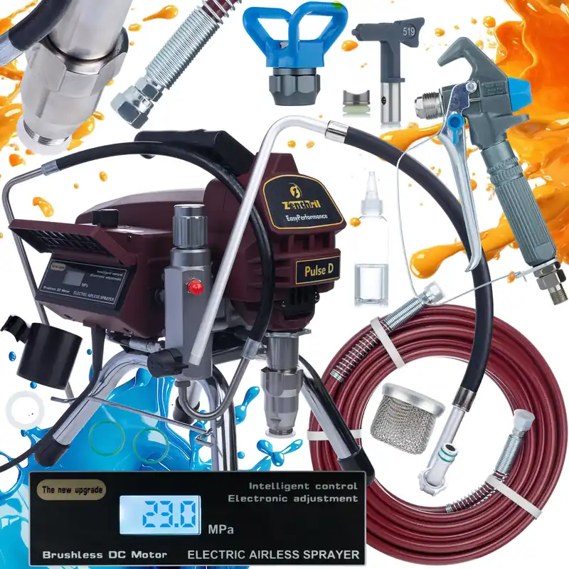 Zenthril Pulse D maalausyksikkö 2000W 20Mpa 0.019", 2L/min, EasyPerformance-sarja Halpa