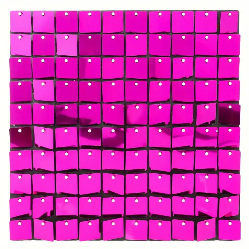 Viimeinen Mahdollisuus Peili Ruusun Paljetti Paneelit Hohtava Seinä Juhliin, DYDIS 30x30cm/24 plokščių pakuotė