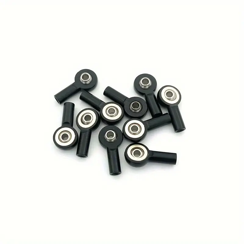 5kpl Metallipallo Pääsoljet, M2 Yleispäät, 2mm Ohjaustangon Tuki, Juoda Sertifioitu