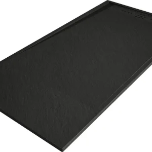 Aito Mexen Amon suorakulmainen suihkuallas SMC 140 x 90 cm, musta - 4F709014