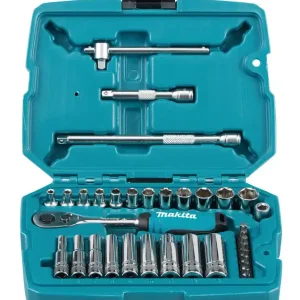 B-65567 Muciņu komplekts 1/4" SQ 34gab. Makita Edullinen Hinta