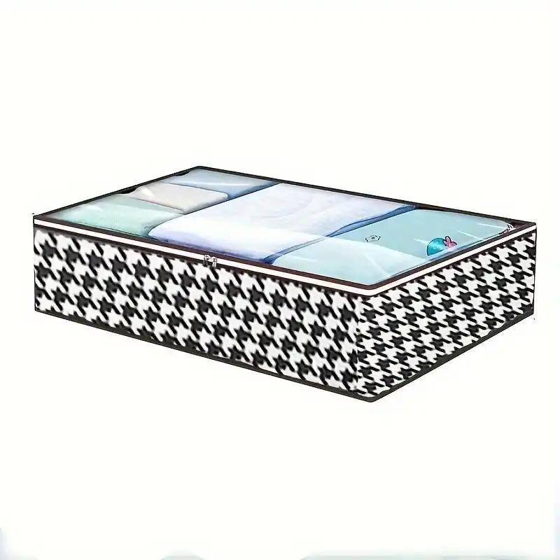 Säilytyspussi kangas, Houndstooth Lähetetään Heti