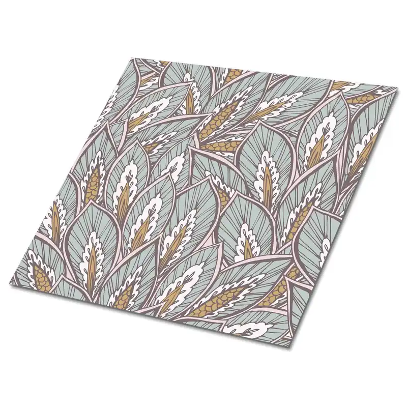 Liima koristeellinen laatta Decormat 30x30cm itämainen kukkakuvio, 30x30 cm Uusi Kokoelma