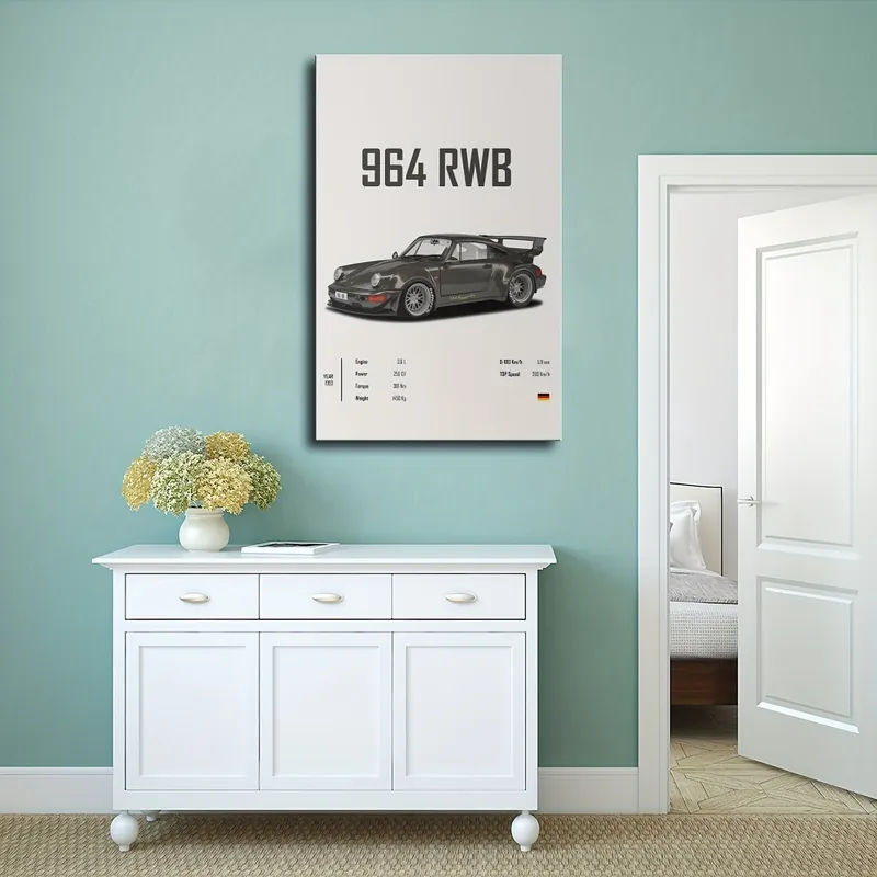 Juliste klassinen auto, 12x18 colių (30x45 cm) Tehdashinta
