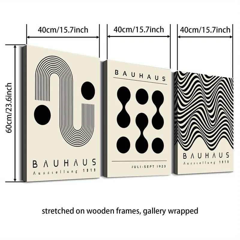 Taulusarja, 3 kpl, 39,88*59,94cm įrėmintas Kuuma Tarjous